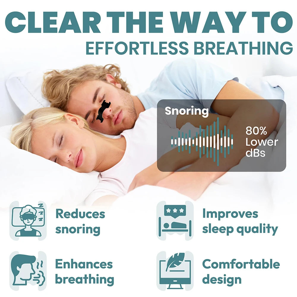 30/60/90PCS Improve Sleeping Health Breath Nasal Strips Nose Strips Nasal Congestion Anti-Snoring Better Breathing Nose Patches
