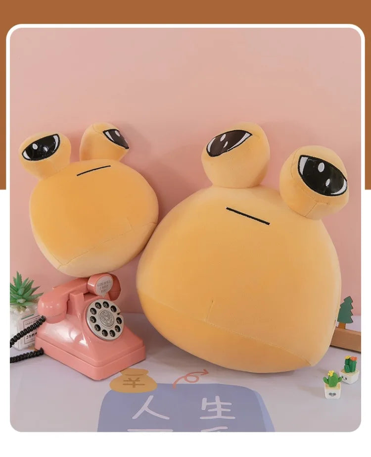 13-40cm My Pet Pou Kawaii Plush Toy Stuffed Animal Game Soft Anime Doll Cotton Sofa Sleeping Pillow Birhday Gift for Children