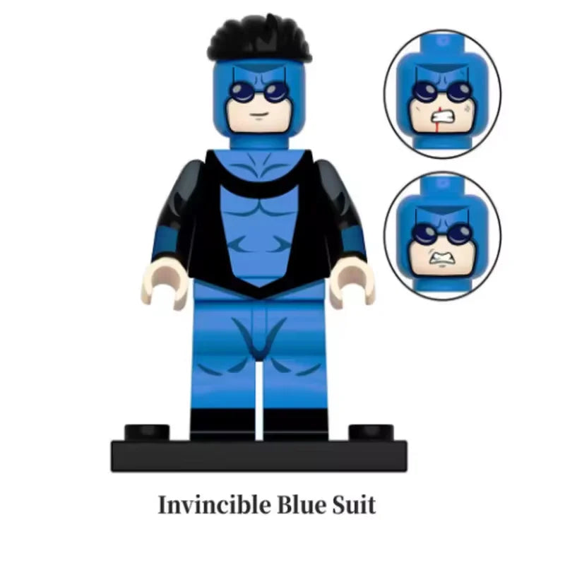 Invincible Series Omni Man Mark Atom Eve Figurine 3D Hero Statue Home Ornament Toy Gift For Anime Lovers