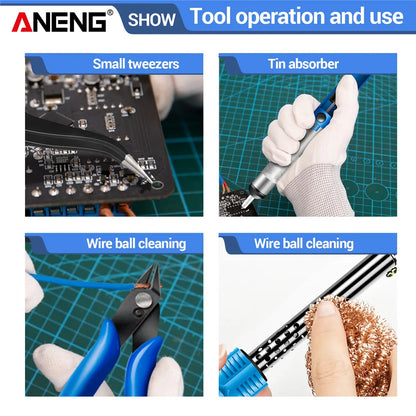 ANENG SL402 Electric Soldering Irons 220/110V Welding Repair Mica Heating Core 30/40/60W Temperature Adjustable Solder Tip Tools