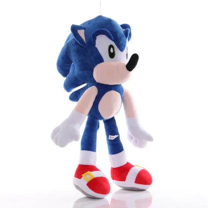 New Super Sonic Cartoon Plush Toy Shadow Amy Knuckle Tail Plush Keychain Toy Hedgehog Anime Soft Padded Doll Kids Fun Fan Gifts