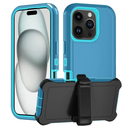 Otter Armor Box Shockproof Defender Phone Case for Iphone 16 11 12 13 14 15 Pro Max XSMAX 7 8 SE2 16E Hard Back Cover with Clip