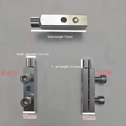Broken Wire Extractor Threading Tools Tap Screw Remover Water-tap Angle Valve Repair for 4/6 Points Bolt Extractor Plumbing Tool