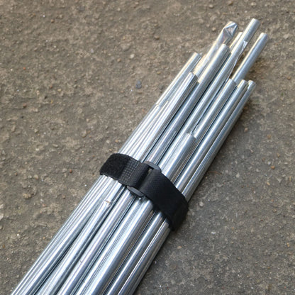 Reusable nylon Fastening luggage Ties with buckle 5cm*0.5M/1M back to  Hook and Loop fastening sticky tape straps