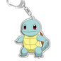 Keychain for Pokemon Charizard Vaporeon Leafeon Bag Charms Acrylic Anime Game Collectable Gifts Art Collection Toy Decoration