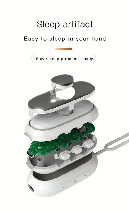 Smart Sleep Instrument Anxiety Relief Neuro Sleep Nerves Insomnia Soothe Device Pulse Stimulation Hand Held Sleeping Aid Device