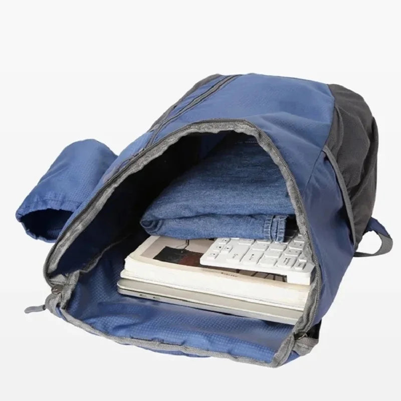 New Style Foldable Backpack Large Capacity Lightweight Waterproof Outdoor Sports Travel Bag Durable Easy Carry Versatile Package