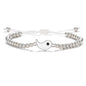 Couple Bracelets Rings Yin Yang Tai Chi Alloy Pendant Adjustable Braid Chain Necklace Matching Lover Bracelet Necklace Earring