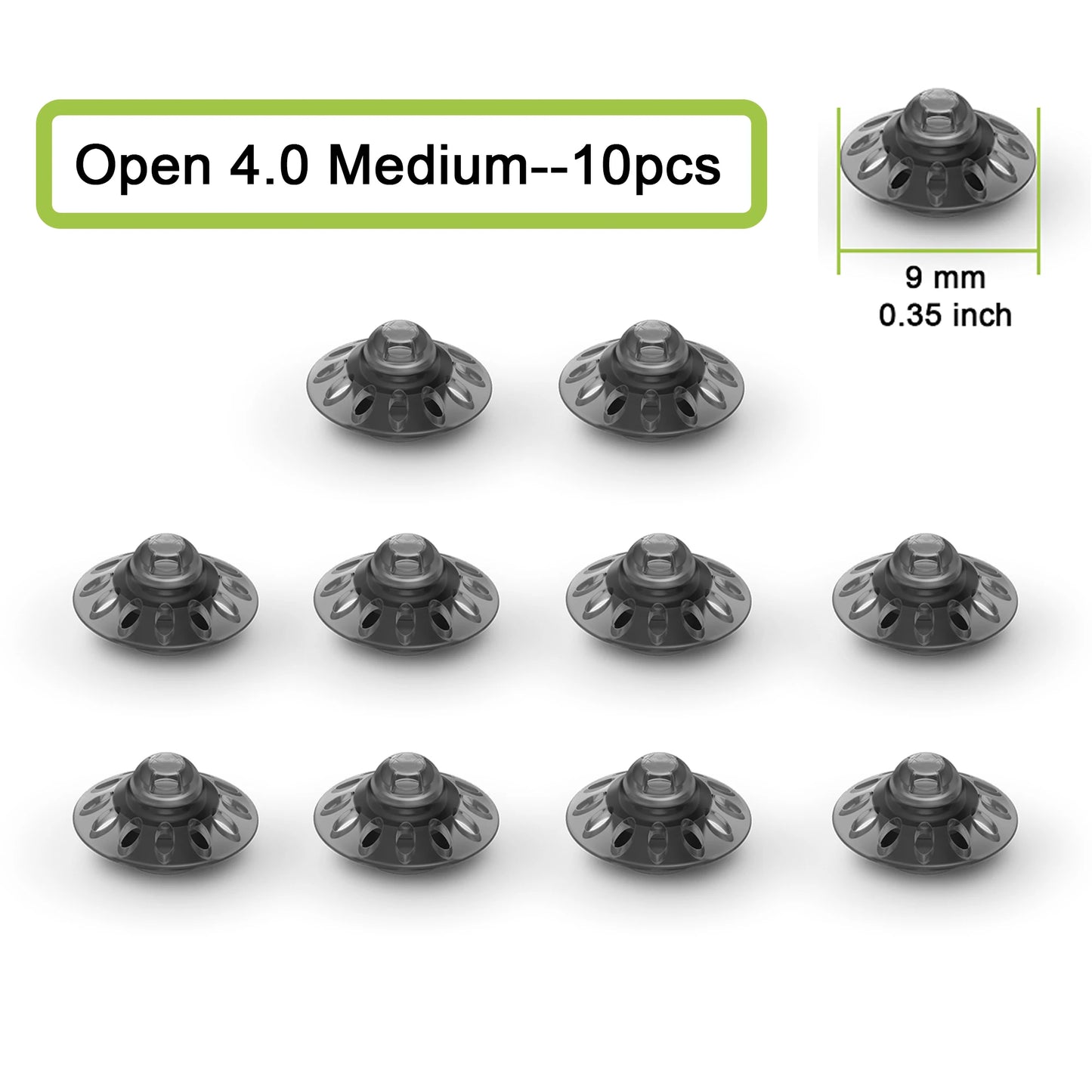 Hearing Aid Domes for Phonak Replacements,Phonak hearing aid 4.0 Domes 10pcs, Universal Domes for Phonak-Unitron RIC Hearing aid