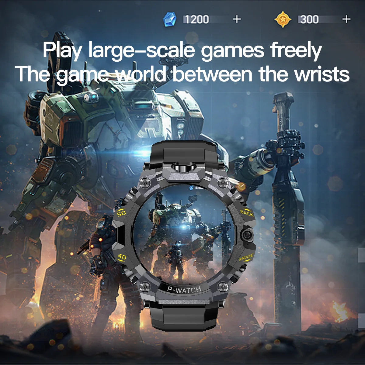 5G Cellular Version Q668 Android 10.0 Smart Watch 1.95inch Amoled 720*720 Smartwatch With 800W Dual Camera GPS WIFI Sim Card