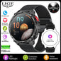 LIGE Smart Watch 2026 Gorąca Sprzedaż 1100mAh Wojskowy Wodoodporny Kompas Latarka LED Tryby Sportowe Męski Smartwatch Dla Android iOS