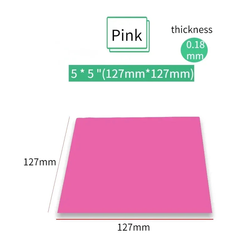 Non Sterile High Quality Dental Dam Natural Rubber Latex Dam Nnti-allergy 52pcs 5“x5” / 36pcs 6"x6" Oral Care Materials