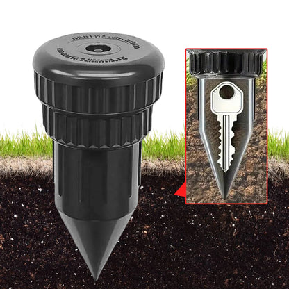 Sprinkler Key Hider Realistic Sprinkler Key Cash Hider Holder for Outdoor Garden Yard Easy Push Into The Ground