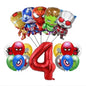 Avengers Marvel Party Decorations SuperHero Theme Tableware Kit Balloon Deco Happy Birthday Banner Supplies for Boys Favors Gift