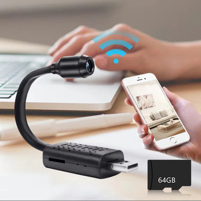 WIFI Mini Camera Portable1080P HD USB Wireless Night Vision Motion Detection Surveillance Micro Cam Remote Monitoring