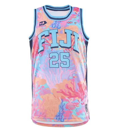2026 New Fiji Bati Men's Summer Rugby Training Gear, Quick-Dry Sports Vest & Unisex Breathable Athletic Jerseys