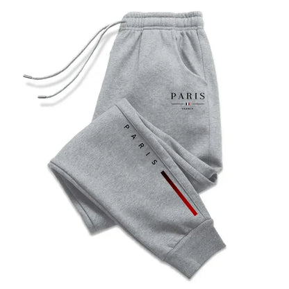 2026 New Arrival Paris Printed Sweatpants for Men High Grade Male Home Outdoor Casual Sports Jogger Pants Urban Fashion Trousers