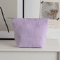Women's Striped Beach Clutch Bag Versatile Small Woven Crochet Handbags Purses Knitting Dumpling Clutch Casual Bag