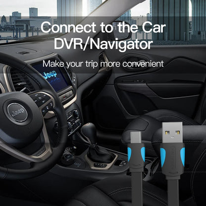 Vention Mini USB Cable Mini USB to USB Fast Charging Data Cable For Cellular Phone Digital Camera HDD MP3 MP4 Player Tablets GPS