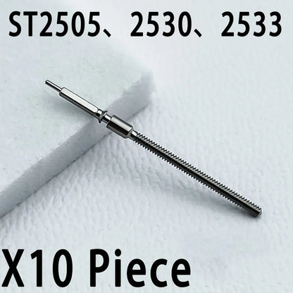 10Pcs/3Pcs NH35 Stems Movement Watch Stem Crown Kit Watch Parts For NH34 NH35 NH36 VK63 Miyota8215 Stem Spare Parts High Quality