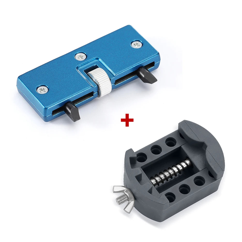 Watch Adjustable Opener Back Case Cover Press Closer Remover Fixing Holder Case Repair Watchmaker Tools movement Dial Fixer