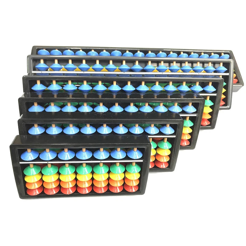 7/11/13/15/17 Digit Rods Standard Abacus Soroban Chinese Japanese Calculator Counting Tool Mathematics Beginners Caculating Toys