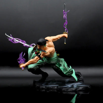 Anime Figure One Piece Luffy Roronoa Zoro Three-Blade Sa-Maximum Manga Statue PVC Action Collection Model Toys