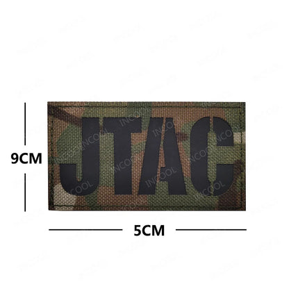Infrared IR Reflective Patch K9 FIRE MEDIC PRESS MED PJ Decorative Patches Biker Armband Patch For Clothing Backpack