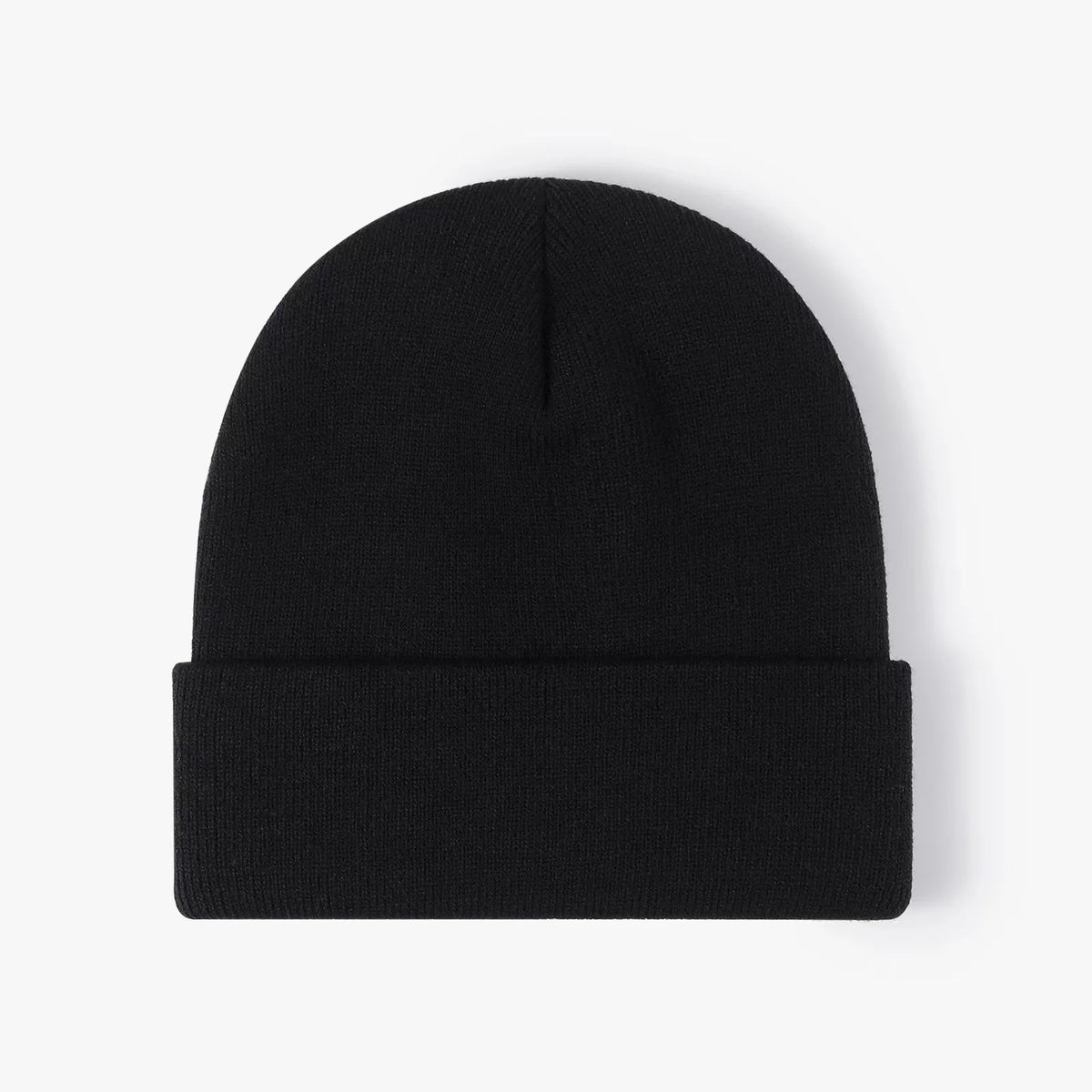 Customized Printed Logo Winter Knitted Keep Warm Cold Cap Unisex Solid Color Hip Hop Crochet Skull Beanie Hats