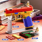 Continuous Shooting G17 Shooting Pistol Soft Bullet Toy Gun CS Children Adult Outdoor Shooting Game Popular Toy Gun
