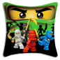 Pillow Covers Cartoon For Game Ninjagos Sofa Decorative Home Double-sided Printing Short Plush Cute Cushion Cover