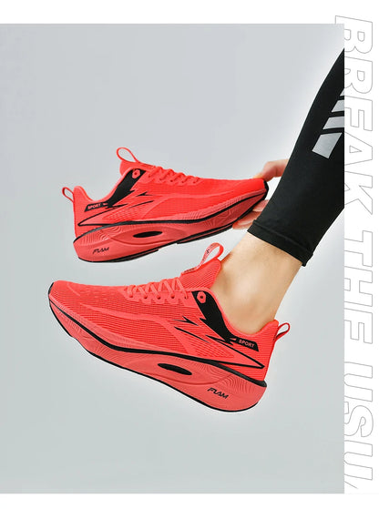 Marathon Running Shoes Speciality Men Sports Cushion Carbon Board Breathable Lightweight Comfortable Women's Athletic Sneakers