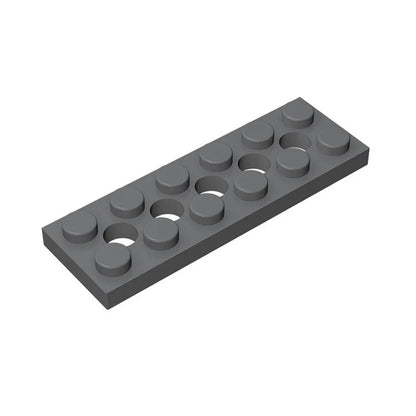 MOC 100PCS Building Block Kit with 2x6 Plate 5 Holes Suitable Bricks Toy for Boys Kids Birthday And Holiday Special Gifts