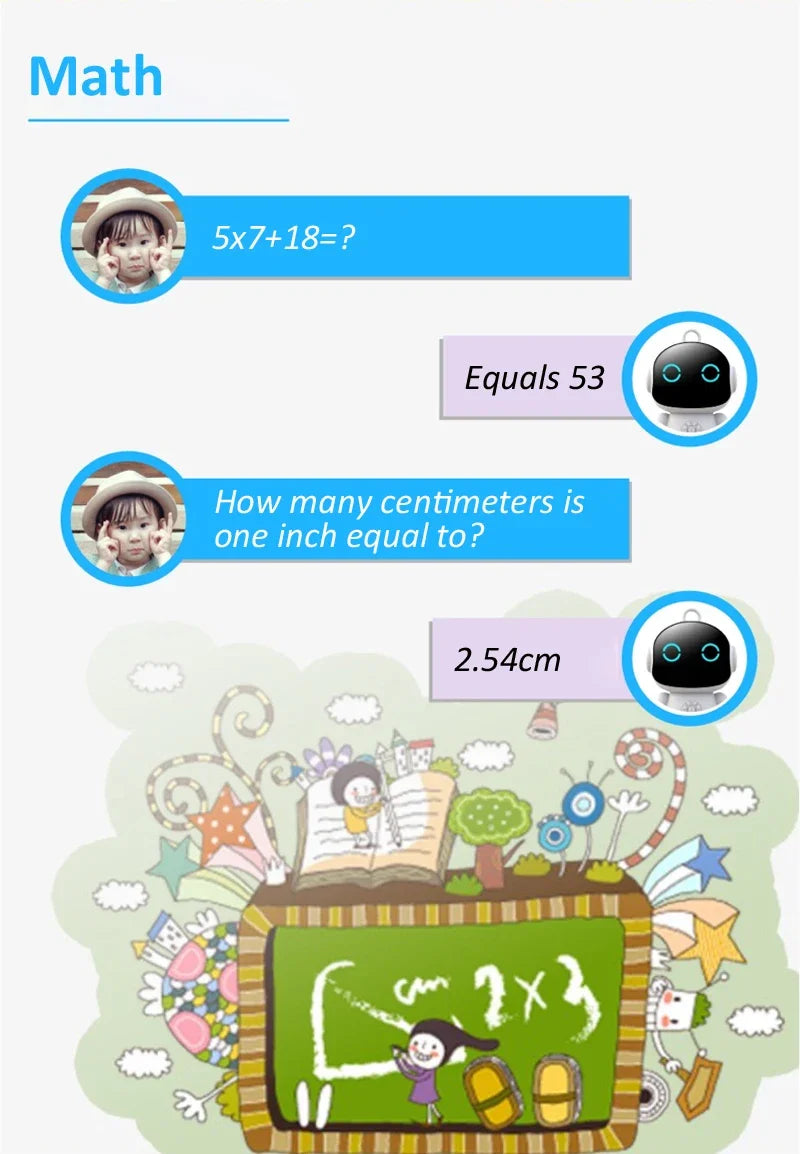 Tuya Smart AI Companion Robot Early Education Toys Emotional Communication Works with ChatGPT Germini Grok Mistral DeepSeek