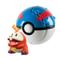 New Pokemon Pokeball Anime Action Figurse Pikachu Squirtle Pocket Monster Variant Pokémon Game Elf Ball Model Toys Gift