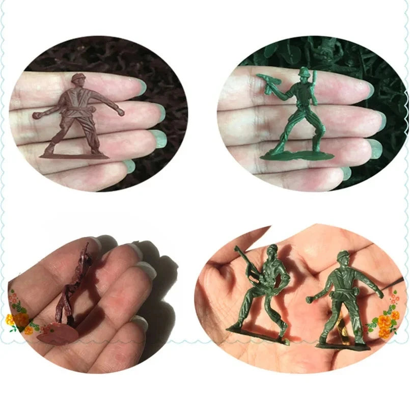 World War II Military Toy Soldier Model 307 Pieces 4cm Specially Prepared For Children Of Military Hobby Children Gift Packages
