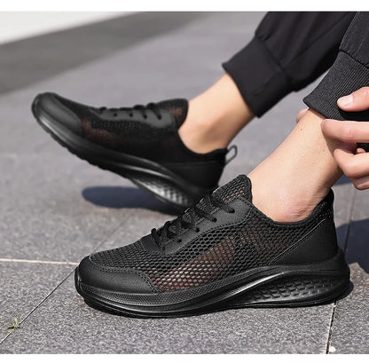 Men Shoes Mesh Breathable New Casual Shoes Men Sneakers Light breathable Walking Tenis Shoes Zapatillas Hombre Size 39-46