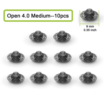 Hearing Aid Domes for Phonak Replacements,Phonak Open 4.0 Domes,10pcs Universal Domes for Phonak-Unitron Ric Hearing aid