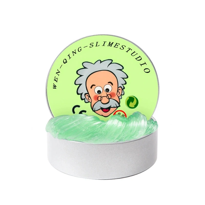 Reusable Putty Liquid Crystal Bouncy Slime Toy Set Kid Safe Mud Stress Relief Toys Color Clay  Handmade DIY Handgum Playdough