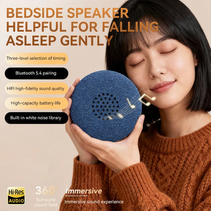 Mini Sleeping Bluetooth 5.3 Speaker Under Pillow Sound Machine With White Noise HiFi Stereo Audio Soundbar MP3 Music Player New