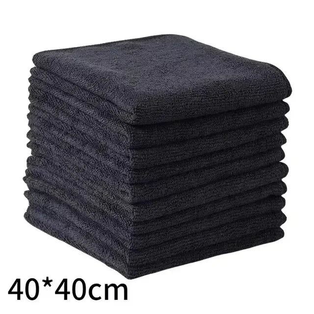 5Pcs Thicken Microfiber Cleaning Cloths Bicycle Car Kitchen Clean Towel Absorbent Soft Stain-removing Cloth Reusable Clean Tools