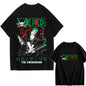 2026 New ONE PIECE Zoro Luffy Gear 5 Printed Short-sleeved Cotton T-shirt Summer Tide Pure Cotton Unisex Clothing