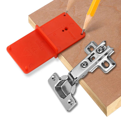 Hinge Hole Drilling Guide 35mm 40mm Hing Installation Jig Door Cabinet Hinge Hole Locator Woodworking Tool