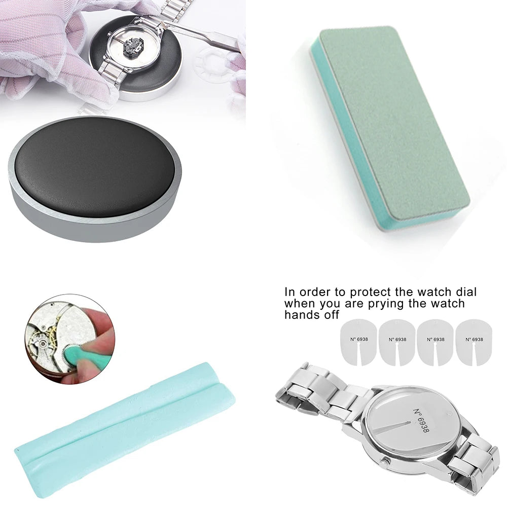 1/3/4/5PCS Watch Hand Pressers Pusher Fitting Set Kit Watchmakers Watch Repair Tool Kits Double-ended Needle Pen And Needle Set