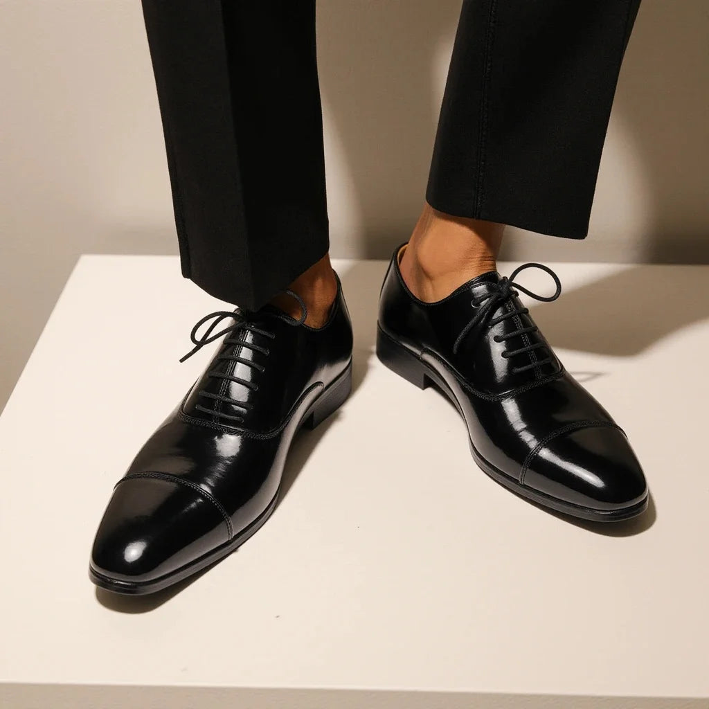 Mens Dress Shoes Business Comfortable Gentleman'S Stylish Men'S Dress Shoes Leather