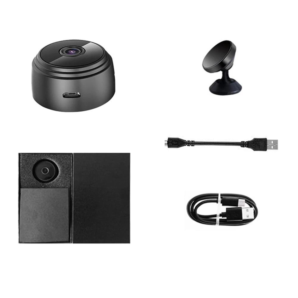 3/2/1PCS A9 WiFi Cameras Night Vision Security Mini Camera USB Smart Video Home Surveillance Cameras For Infants Pets Protection