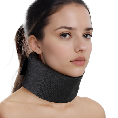 Soft  Neck Brace Universal Cervical Collar, Adjustable Neck Support Brace for Sleeping - Relieves Neck Pain and Spine Pressure