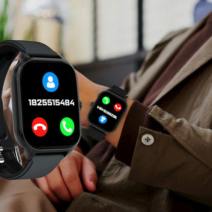 2.01'' Smartwatches Fitness Tracker Blood Pressure Monitor BT Call Sports Wrist Smart Watches for Men Women 2026 Android Phones