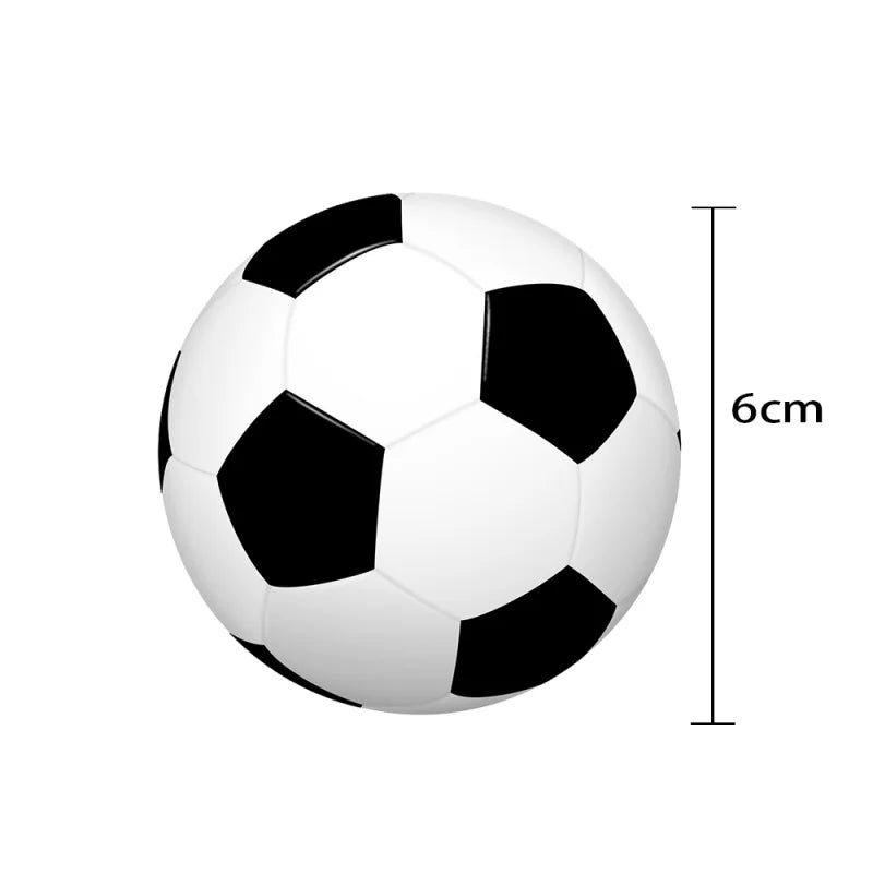 2Pcs Foam Sponge Decompression Vent Stress Balls Soccer Anti Stress Relaxation Mini Sports Ball for Boy Birthday Decor Supplies