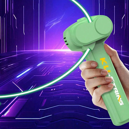 Glowing Rope Launcher Toy, a flying rope loop in the air, brings endless tricks and fun, suitable for outdoor festival party int